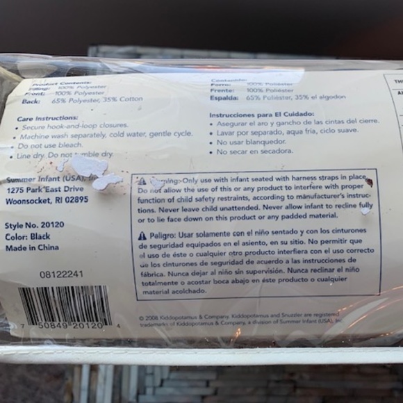 NIB BABY SNUZZLER BY KIDDOPOTAMUS - Picture 3 of 5